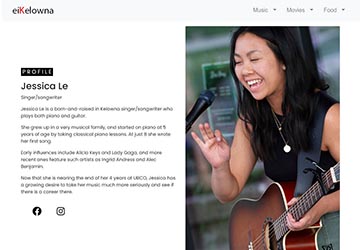 Image of Jessica Le active profile on eiKelowna.com