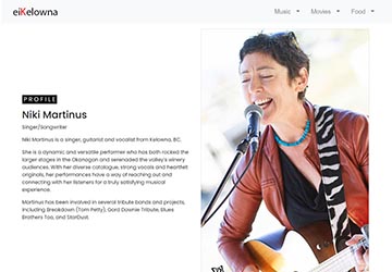 Image of Niki Martinus active profile on eiKelowna.com