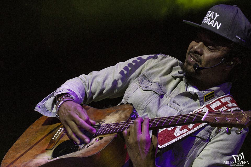 Michael Franti at Salmon Arm Roots & Blues | Photo copyright (c) 2018 Miles Overn Photography