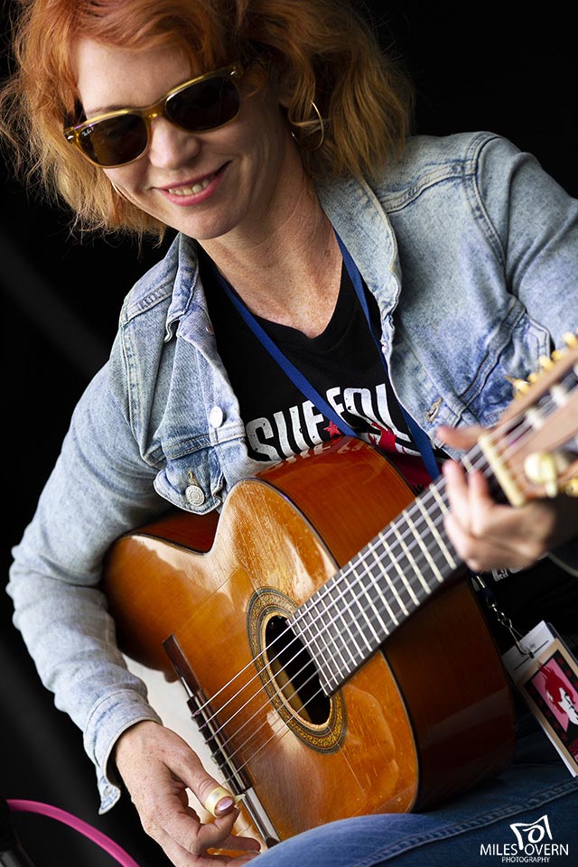 Sue Foley at Salmon Arm Roots & Blues | Photo copyright (c) 2019 Miles Overn Photography