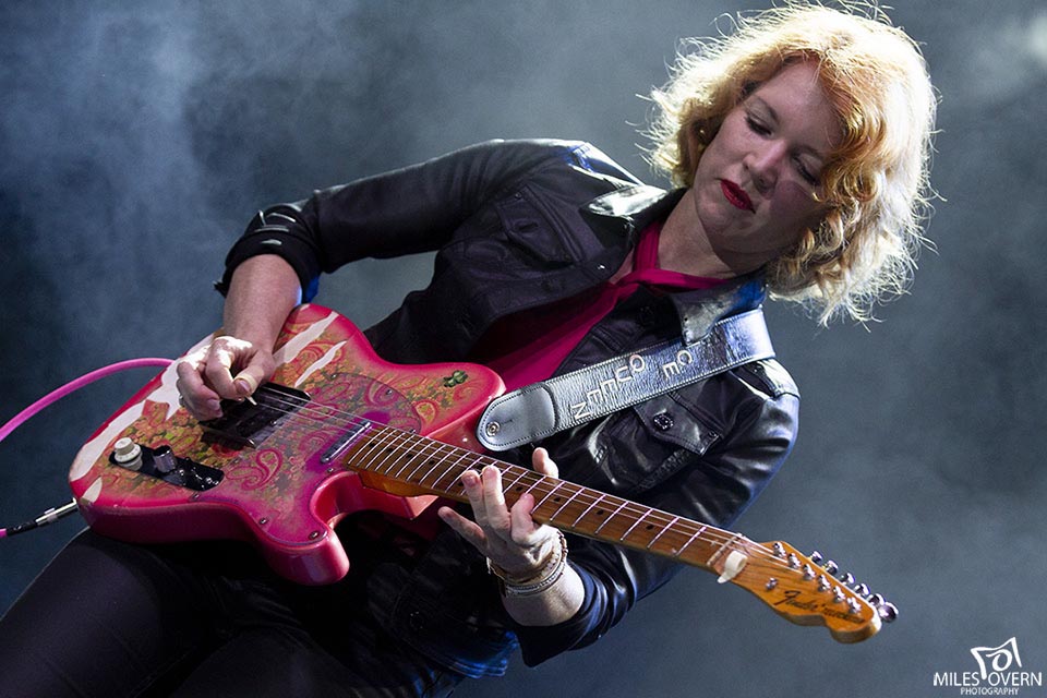 Sue Foley at Salmon Arm Roots & Blues | Photo copyright (c) 2019 Miles Overn Photography