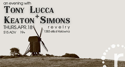 Tony Lucca + Keaton Simons | Publicity Photo