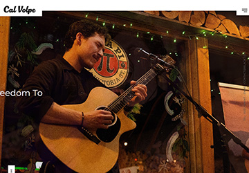 Image of Cal Volpe Website