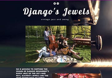 Image of Django's Jewels Website