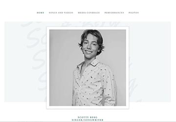 Image of Scotty Berg website