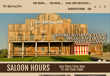Image of Barn Owl Brewing website