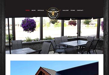 Image of Longhorn Pub website
