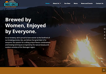 Image of Barn Owl Brewing website