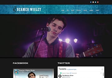 Image of Beamer Wigley website